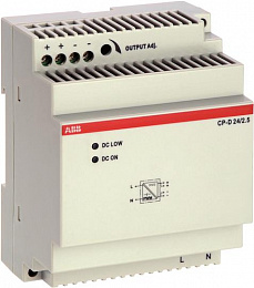 CP-D 24/2.5 Блок питания вход 90-265В AC/120-370В DC, выход 24В DC/2,5A ABB. Вид 1