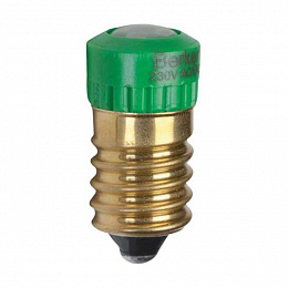 Лампа светодиода E14, (зеленый) Berker. Вид 1