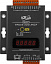 Программируемый сервер устройств, 7xRS-232, 1xRS-485, Power over Ethernet, Modbus, LED-дисплей, металлический корпус ICP DAS. Вид 1.