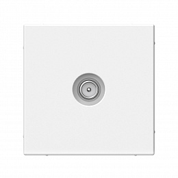 Розетка TV, оконечная 1DB, механизм (лотос) ARTGALLERY Systeme Electric. Вид 1