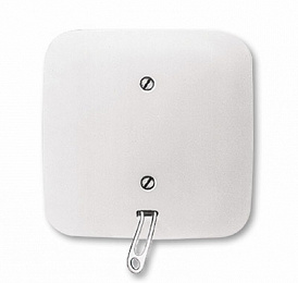 2610/6 UJ-214 Переключатель со шнурком, для скрытого монтажа, серия Reflex SI, цвет альпийский белый ABB. Вид 1