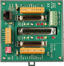 Фото-изолированная выносная плата для Delta ASDA-A Type Motor ICP DAS. Вид 1