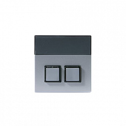 2P-83 Центральная плата кнопки со шнурком, Signal, Impressivo, алюминий ABB. Вид 1