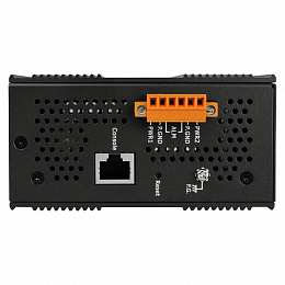 10-портовый управляемый коммутатор: 8х10/100/1000BaseT Ethernet, 2 порта SFP, -40...+75С ICP DAS. Вид 1