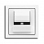 6478-212-500 Плата центральная (накладка) 6478-212 для блока питания micro USB - 6474 U, Busch-Duro, слоновая кость ABB. Вид 1.