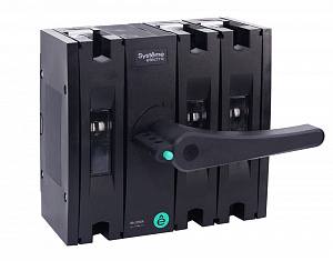 Выключатель-разъединитель 4-полюсный, 160A (фронтальная рук.) Systeme Electric. Вид 1
