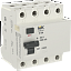 R10N Блок утечки тока 4-полюсный, 40А 300mA, 10kA, тип AC ИЭК. Вид 1.