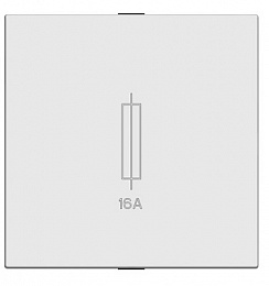 N2208 BL Держатель для предохранителя, 2-модульный, серия Zenit, цвет альпийский белый ABB. Вид 1