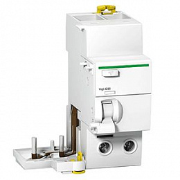 VIGI iC60 2Р 25A 30mA АС Блок дифференциальной защиты 2-полюсный, 25A, 30mA, тип АC Schneider Electric. Вид 1