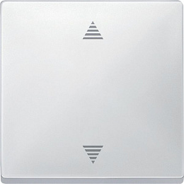 Сенсорная поверхность выкл. управления жалюзи, подкл. датчика, с памятью, sd Merten Schneider Electric. Вид 1