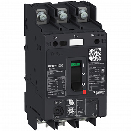 авт.выкл gv4pe с комбинированным расцепителем 80a 25ka зажим под кольц.нак. Schneider Electric. Вид 1
