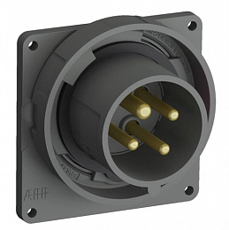 Вилка с прямым фланцем easy&safe 416ebu1w,16a,3p+n+e,ip67,1ч ABB. Вид 1