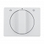 Накладка с вращающейся ручкой для жалюзийного поворотного выключателя (полярная белизна, глянцевый) Arsys Berker. Вид 1.