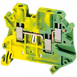 Клем винт 3тчк, 4мм2,защит 3тчк Schneider Electric. Вид 1