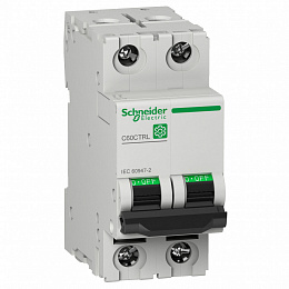 Автоматический выключатель C60CTRL 2-полюсный 4A C Schneider Electric. Вид 1