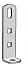 Кронштейн уголковый w8s гор.оцинк. Schneider Electric. Вид 1.