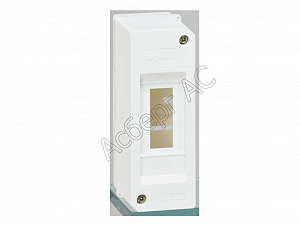 Бокс настенного монтажа на 2 мод. (без двери) IP30 140х52х68 Legrand. Вид 1