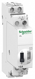 Импульсное реле itl16a 2но 12в ас 50-60гц 6в dc Schneider Electric. Вид 1