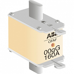 OFAF00aM125 Плавкая вставка 125А, размер 00, тип aM, 500В AC ABB. Вид 1