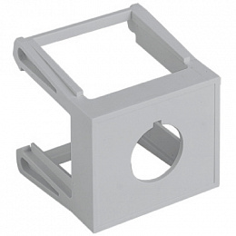 Адаптер для установки кнопки на DIN-рейку DKC. Вид 1