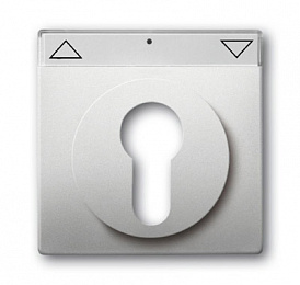 1755 SL/PZ-866-101 Плата центральная (накладка) для механизма выключателя жалюзи с зам. 2712/2713 USL-101, 2722/2723 USL-101 и 2733 USL-101, с полем. Вид 1