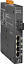 Индустриальный коммутатор: 4х10/100 Base-T Ethernet и 2 портами Multi-mode 100 Base-FX, IP20, PoE ICP DAS. Вид 1.