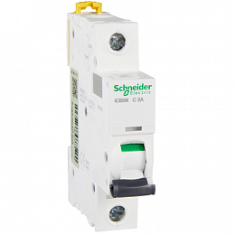 iC65N 1P 2А Автоматический выключатель 1-полюсный, 2А, 6кА (хар-ка C) Schneider Electric. Вид 1