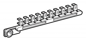 Лента маркировки наборной цифра "7" (10 шт) Schneider Electric. Вид 1