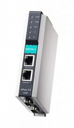Ethernet сервер устройств, 2xRS-232/422/485, с каскадированием, -40...+75С MOXA. Вид 1