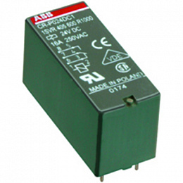 CR-P110DC1 Реле 1ПК 16А 110B DC ABB. Вид 1