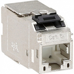 Розетка компьютерная RJ45 (белый) System 55 Gira. Вид 1