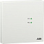 LGS/A1.2  Датчик качества воздуха с терморегулятором накладой монтаж ABB. Вид 1.