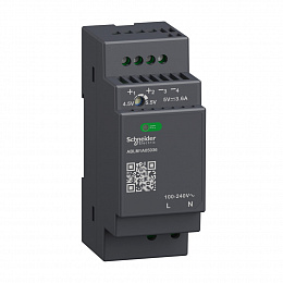 Модульный блок питания 5в, 18вт Schneider Electric. Вид 1