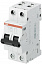 S201 C100NA Автоматический выключатель 1P+N, 100А, 6kA (хар-ка C) ABB. Вид 1.
