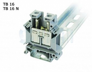 Клеммник винтовой 16мм.кв., синий, (1уп-36шт) Провенто. Вид 1