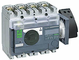 Боковая выносная поворотная рукоятка, черная, для INS250/INV250 Schneider Electric. Вид 1