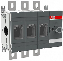 Рубильник OT315E30 до 315А 3-полюсный (без ручки управления) ABB. Вид 1