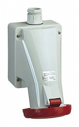 Настен розетка винт 16а 3p+e ip67 380в Schneider Electric. Вид 1