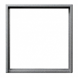 Адаптер для приборов с накладкой 50*50 мм (алюминий) System 55 Gira. Вид 1