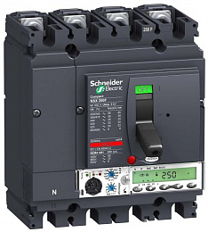 4п4т авт. выкл. micr. 5.2a 160a nsx250b Schneider Electric. Вид 1
