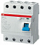F204 B 125/500 Блок утечки тока 4-полюсный, 125А, 500mA, тип B (УЗО) ABB. Вид 1.