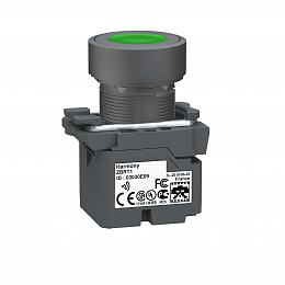 Беспроводная кнопка с зеленым толкателем zb5rta3 Schneider Electric. Вид 1