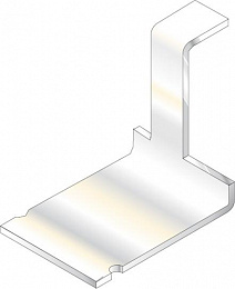 BJHS ENT 7193 Перемычка для клемм ЖД для шпильки с правым переходом TYCO. Вид 1