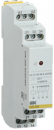 Промежуточное реле OIR, 3 контакта (8А), 48В AC/DC IEK. Вид 1