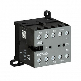 ВС 7-30-10 Миниконтактор 3-х полюсный 12A 42В DC ABB. Вид 1