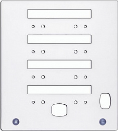 Пластина опорная MG2-PTM 991010 для маркировки проводников MG2-TDMO и MG-TDM (4 x 16 мм) TYCO. Вид 1