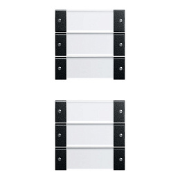 KNX Комплект клавиш, 6 шт. (черный матовый) Gira. Вид 1