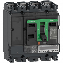 NSX100HB1 3P MIC.6.2EM 25 Автоматический выключатель 3-полюсный, 25А,75kA Schneider Electric. Вид 1