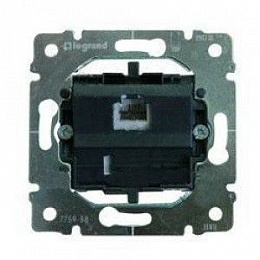 Розетка TF RJ 12 4 контакта Галея  Legrand. Вид 1