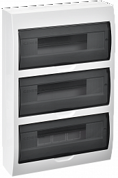 Бокс ЩРН-П-36 модулей навесн. пластик IP41 GENERICA ИЭК. Вид 1